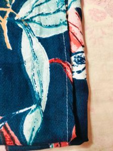 Navy Blue Colour Single Bed Sheet