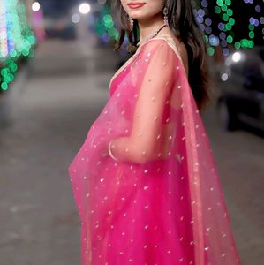 Rose Pink Lahnga Choli