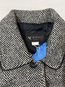 Pikaso Tweed Imported Short Coat/Blazer