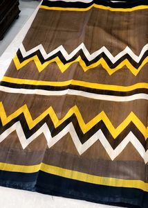 Brown Saree