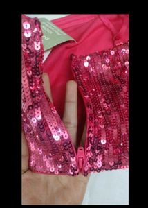 H&amp;M Sequin Cami Top