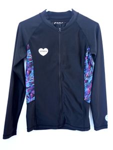 Crocs Zip-Up Rash Guard