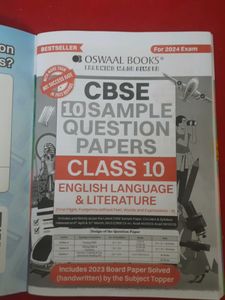 10th Class Sample Question Paper English Litructur