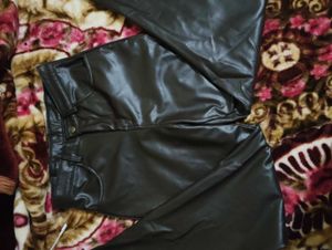 Faux Leather Pants