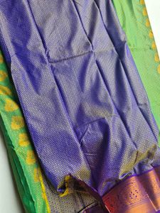 Green Ethnic Saree