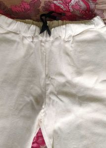 Cream Sweatpants