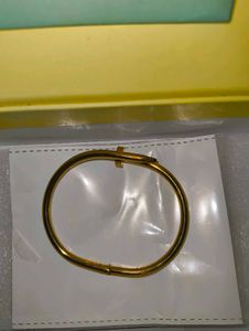 Cartier stainless steel gold nail bracelet 💕