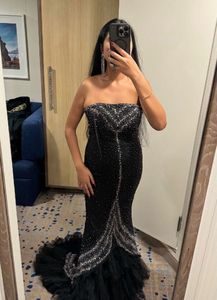Black Embellished Gown