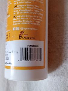 Aqualogica Sunscreen