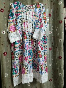 Floral Print Boho Dress