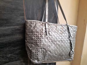 Michael Kors Silver Tote