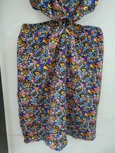 Floral Cutout Mini Dress