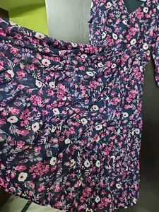 Floral Print Midi Dress