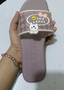4 Pair Cute Cartoon Slides