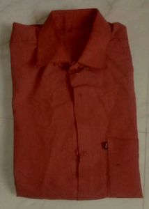 Red Casual Shirt