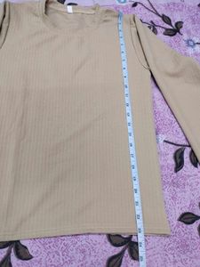 Ribbed Top &amp; Pants Set (Y)