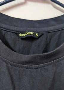 Dress berry Crop Top From Myntra