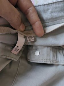 Grey Casual Pants for women