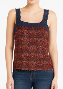 Patterned Tank Top