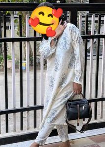 Elegant Printed Kurta Set