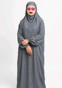 PRAYER DRESS GREY