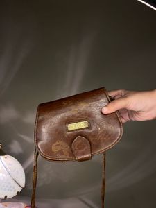 Fiorella Brown Crossbody Bag