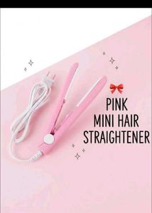 Pink Mini Hair Straightener
