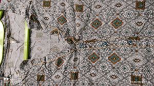 Vintage Paisley Print Blouse