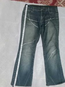 Flare Jeans with Unique Design