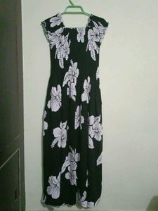 Hibiscus Print Women’s Tube Dress