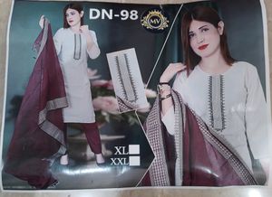 KURTI PANT DUPATTA SET