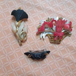 Vintage Hair Clips Lm