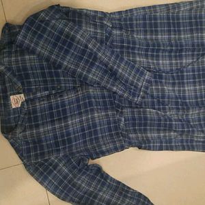 St. John's Bay Blue Plaid Flannel