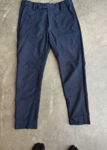 Stylish Navy Blue Casual Trousers