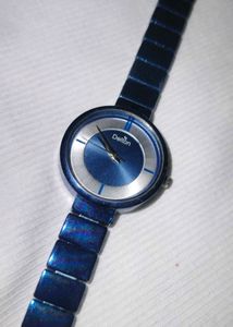Stylish Blue Damen Watch