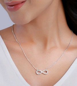 Infinity 925 silver Necklace