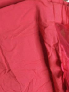 Red Cold Shoulder Top