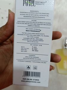PATEL NECK PERFUME
