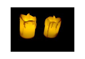 Melted LED Plastic Light
