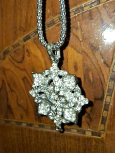 Sparkling Silver Necklace
