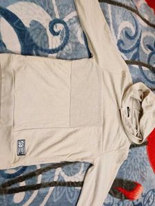 Beige Athletic Dept Hoodie