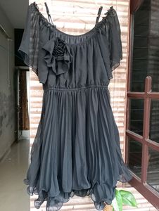 Hot Black Flared Dress😎🫣🎉✨