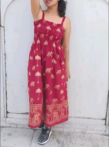 New Maroon Dress