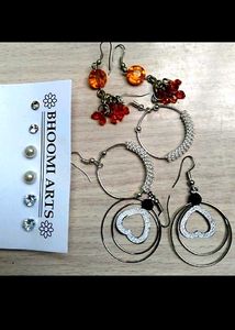 Jewelry Set: Rings, Necklace &amp; Earrings