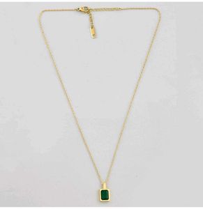 Emerald Pendant Necklace