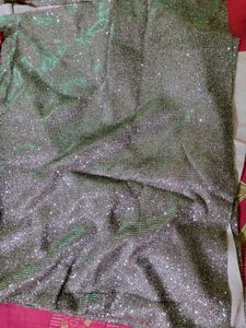 Shimmer Glitter Lycra Fabric 1 Mtr