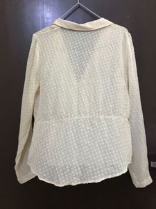 Soft Sheer Blouse Fits smS/M
