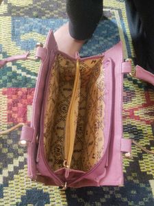 Rose Colour Handbag