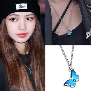 Lisa From Black pink Inspired Butterfly Necklace