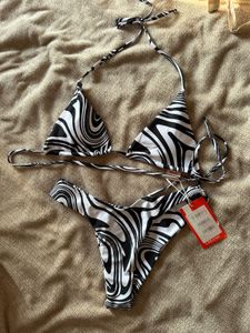 NEW Urbanic Zebra Bikini With Label